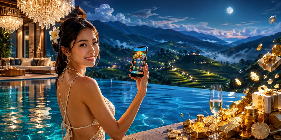 Khách chơi High Roller đang thưởng thức không gian sang trọng tại Sapa